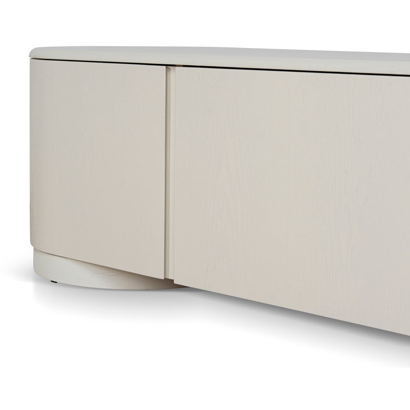 CTV12266-DW 2.2m TV Entertainment Unit - Ivory Oat