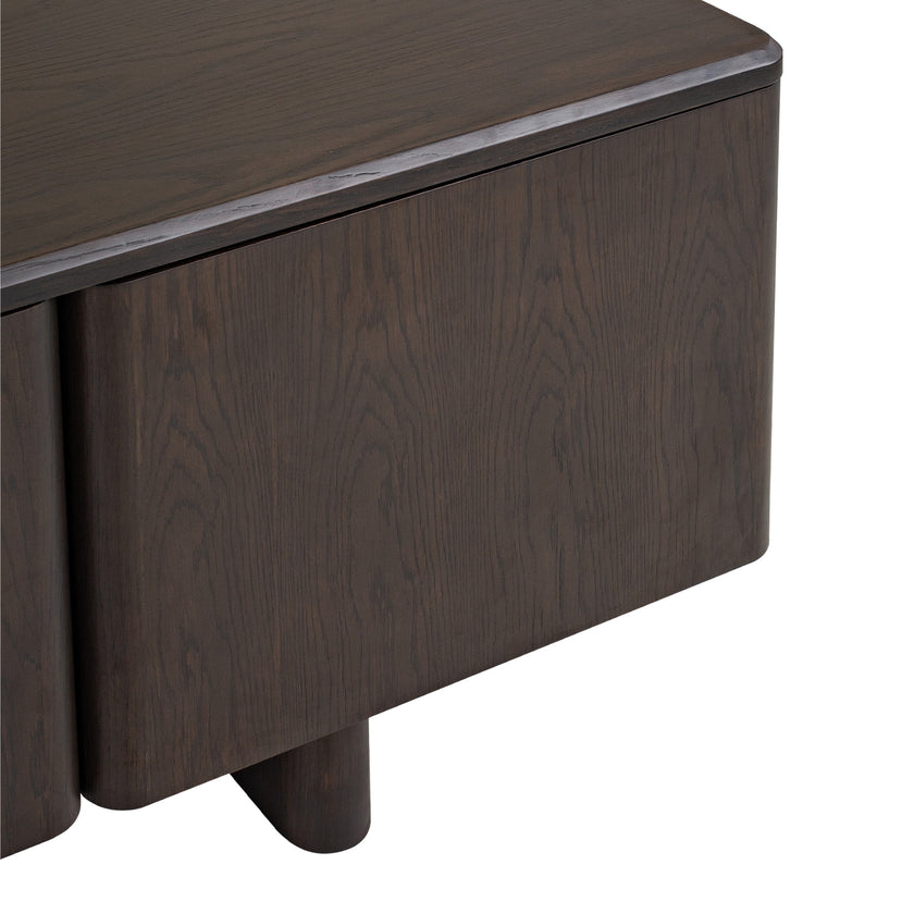 CTV12563-IG 2.4m TV Unit - Dark Brown