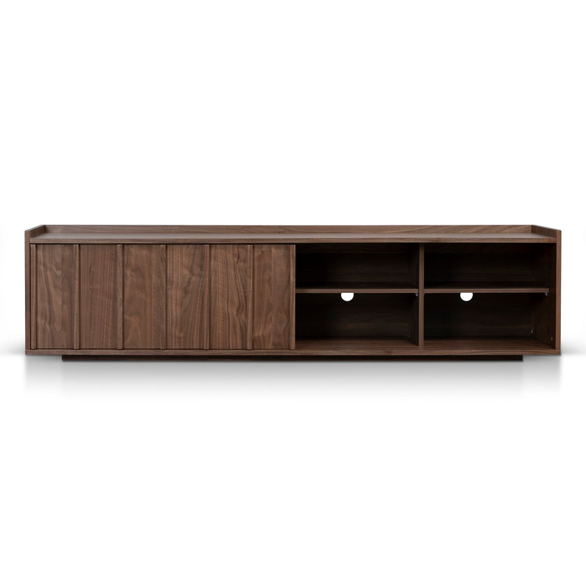 CTV12692-KD 2m Wooden TV Entertainment Unit - Walnut