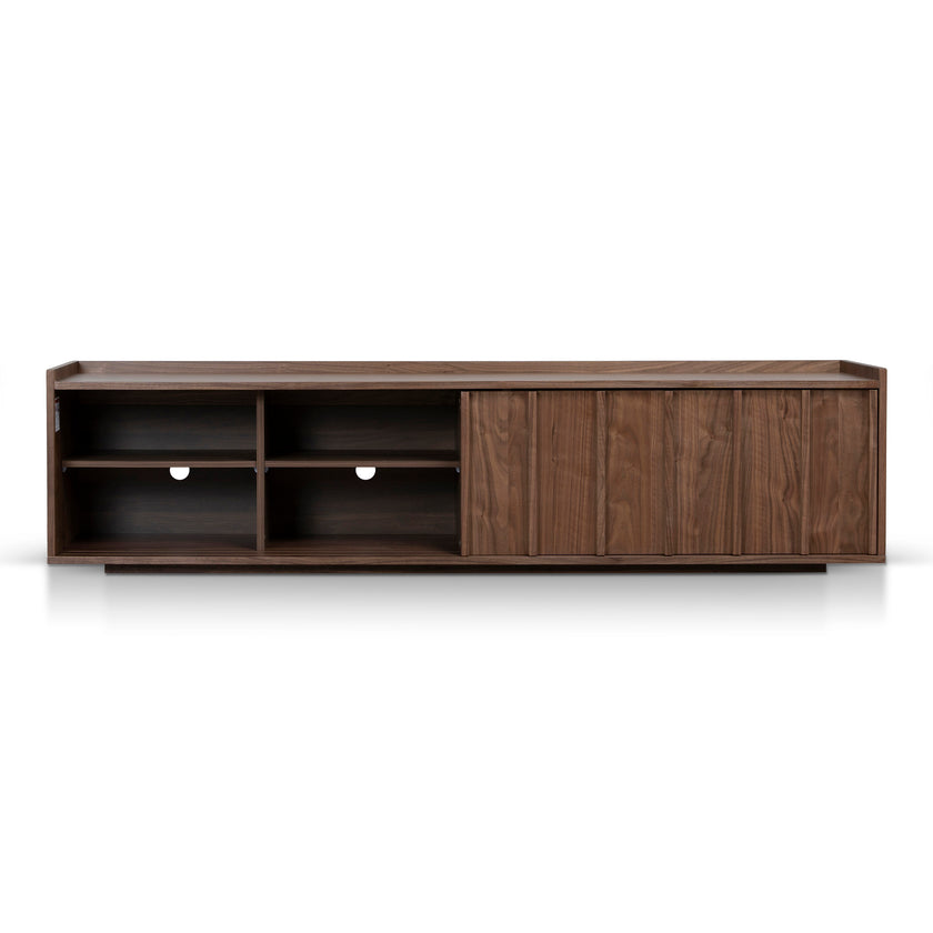 CTV12692-KD 2m Wooden TV Entertainment Unit - Walnut