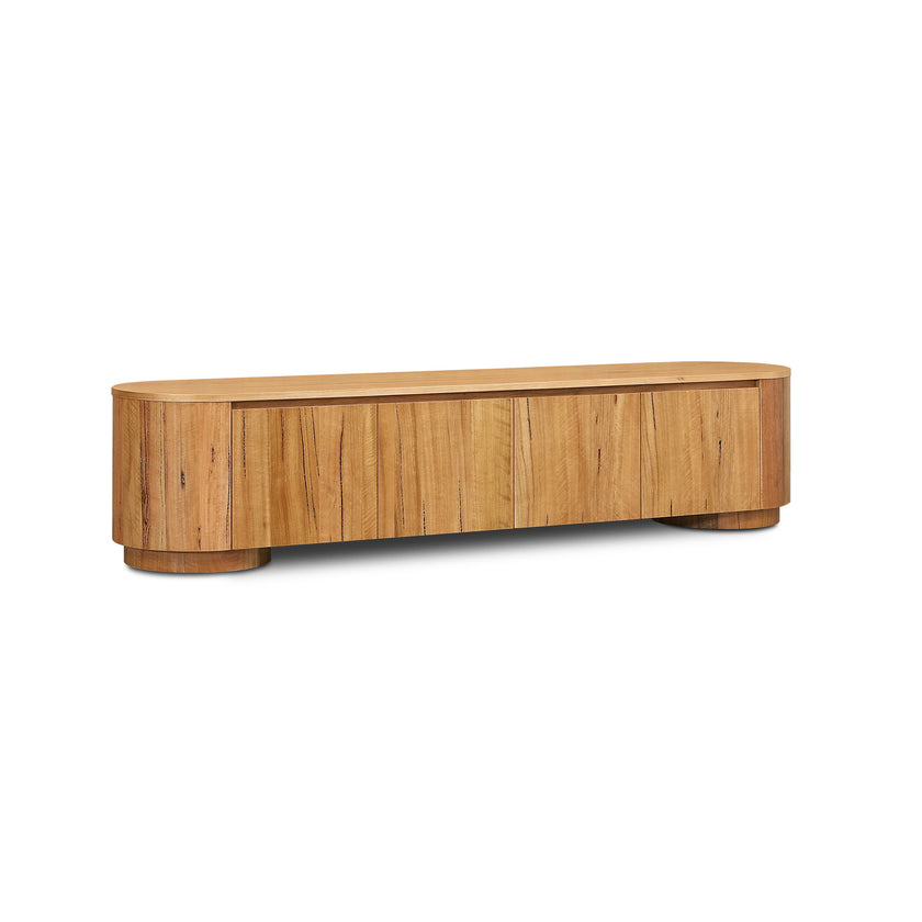 CTV12699-MA 2.1m Tassie Oak TV Entertainment Unit - Marri Natural