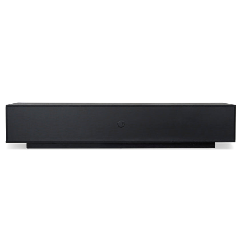 CTV6753-BB-V2 2.3m Wooden Entertainment Unit - Full Black