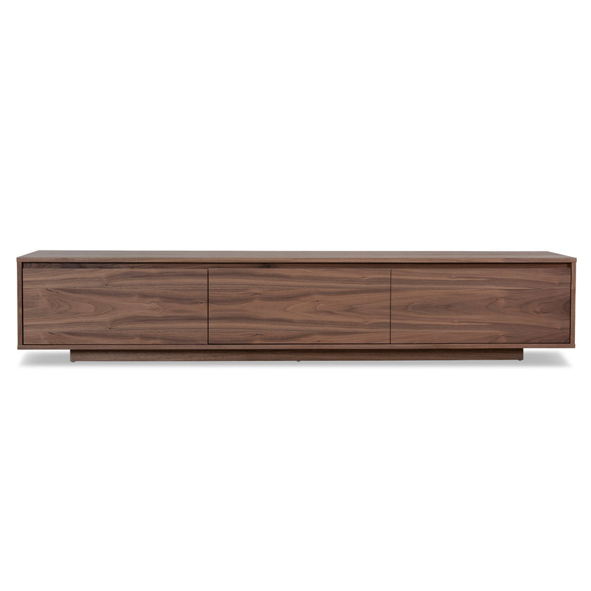 CTV8232-BB-V2 2.3m Wooden TV Entertainment Unit - Walnut
