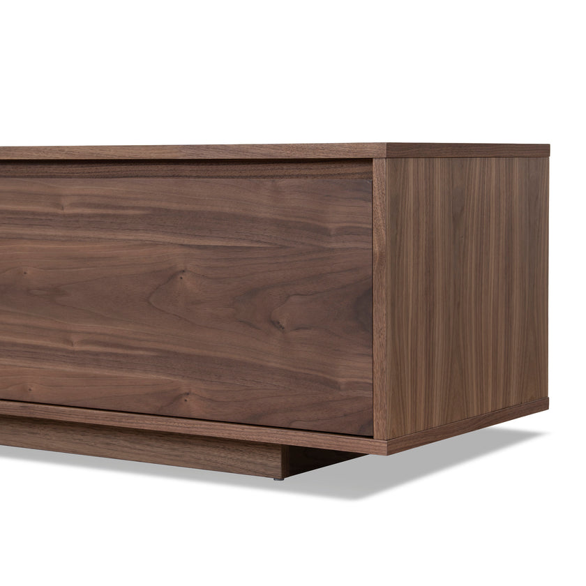 CTV8232-BB-V2 2.3m Wooden TV Entertainment Unit - Walnut