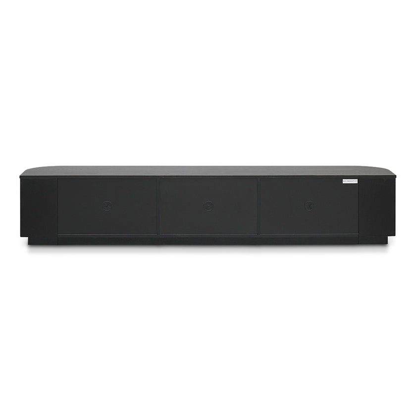CTV8309-CN 2.4m TV Unit - Full Black Oak