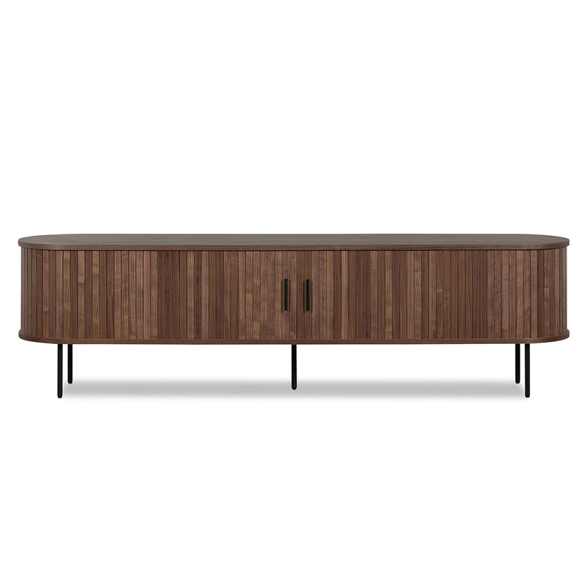 CTV8435-KD 2m TV Entertainment Unit - Walnut