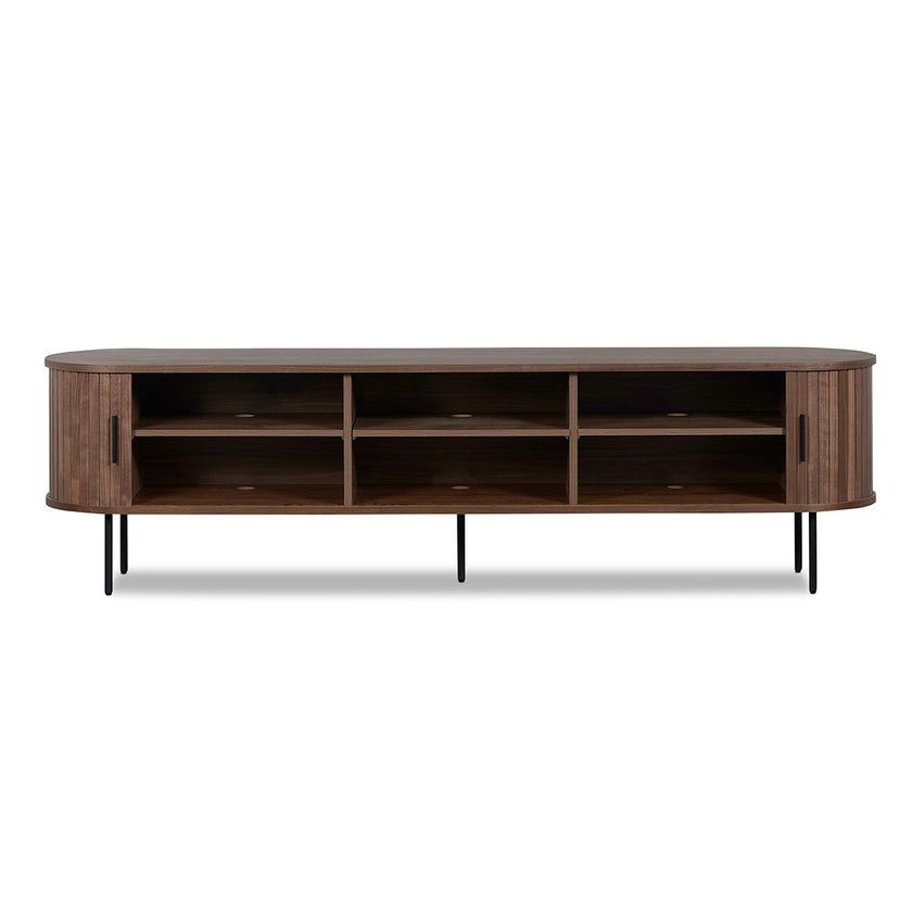 CTV8435-KD 2m TV Entertainment Unit - Walnut