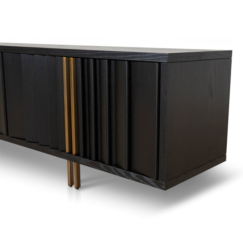 CTV8700-VA 2m TV Entertainment Unit - Textured Espresso Black