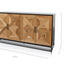 Ex Display - CDT2802-VN Wide Sideboard - European Knotty Oak and Peppercorn