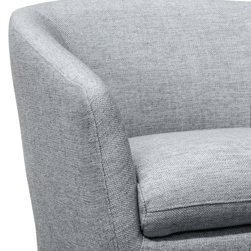 CLC6058-KSO Swivel Lounge Chair - Light Grey