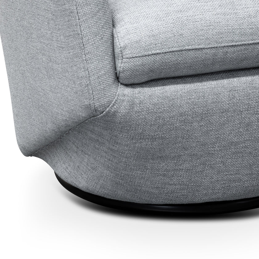CLC6058-KSO Swivel Lounge Chair - Light Grey