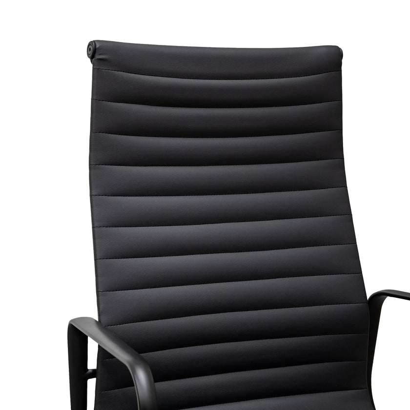 COC2970-YS - Executive Leather Office Chair - Full Black