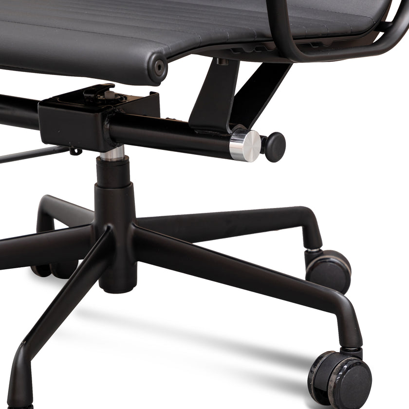 COC2970-YS - Executive Leather Office Chair - Full Black
