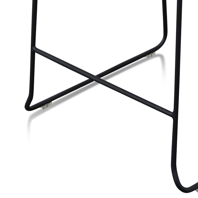 CBS2942-NH 65cm Wooden Seat Bar Stool - Black