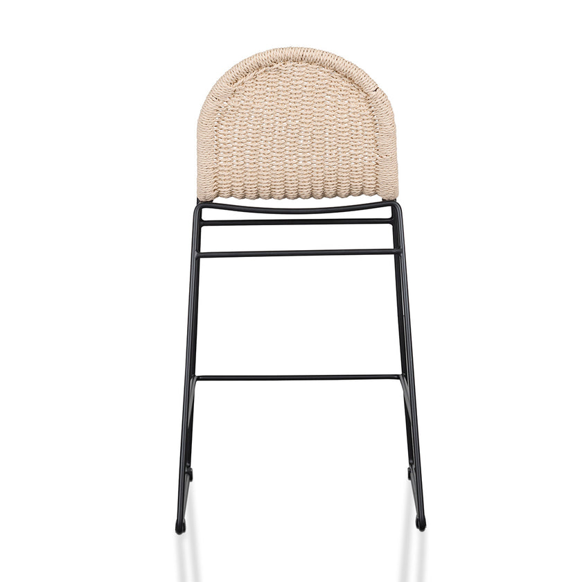 Ex Display - CBS6998-NH 65cm Rattan Barstool - Natural Seat