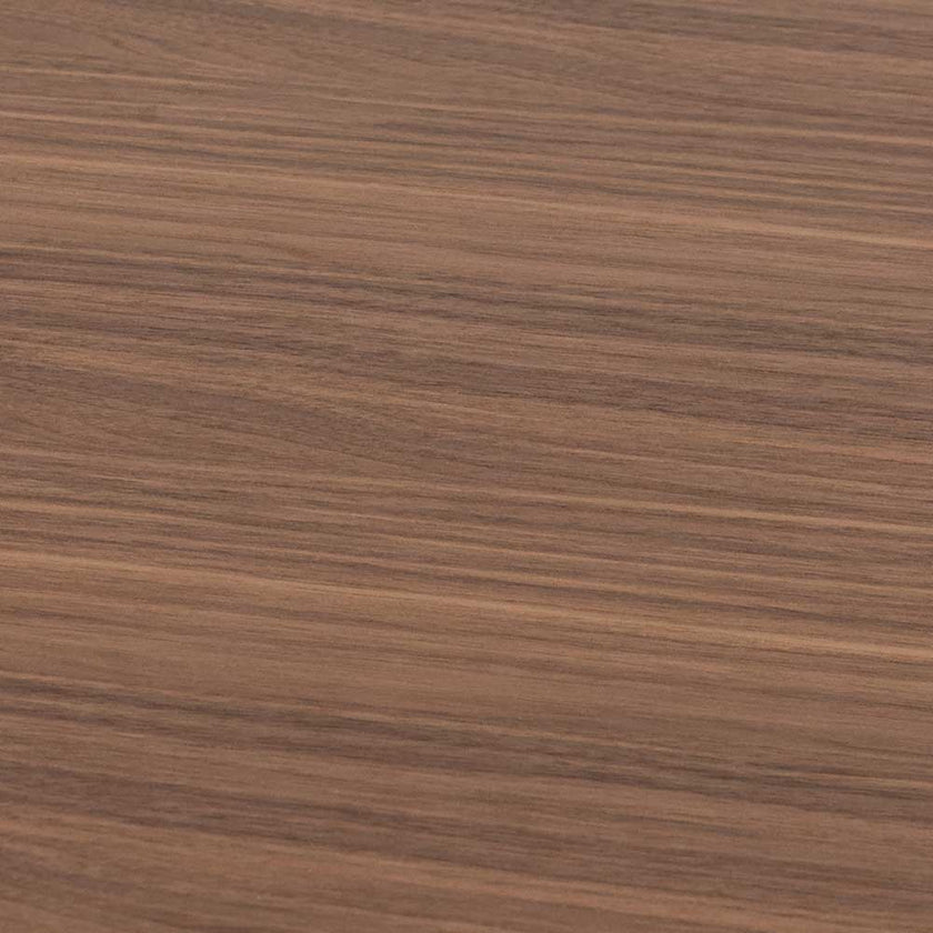 CCF6422-CN 100cm Wooden Round Coffee Table - Walnut - Last one