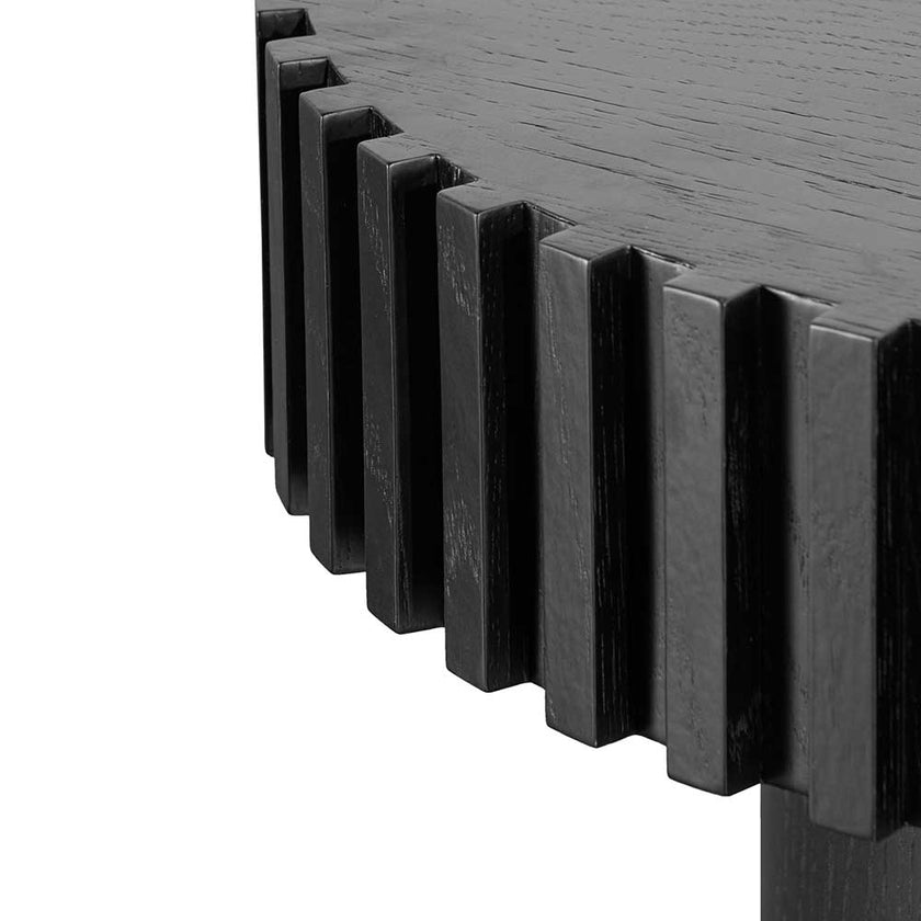 CCF6424-CN 1.4m Wooden Coffee Table - Black