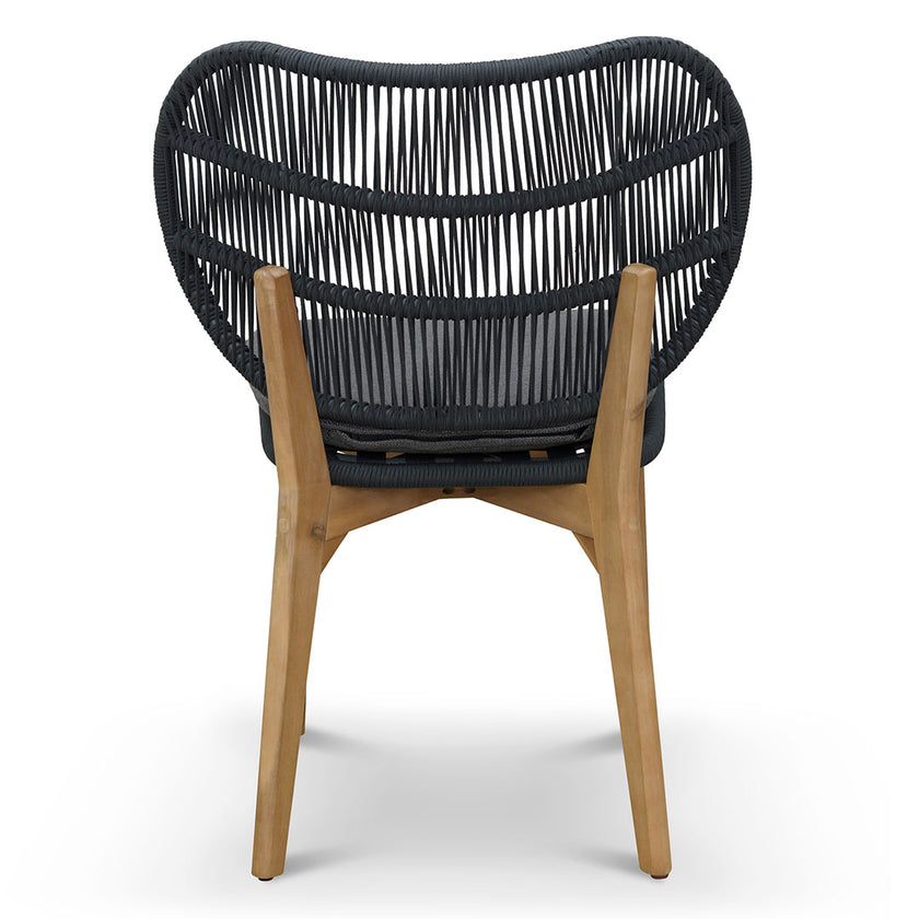 Ex display - CDC6721-EM Outdoor Dining Chair - Anthracite Grey Cushion