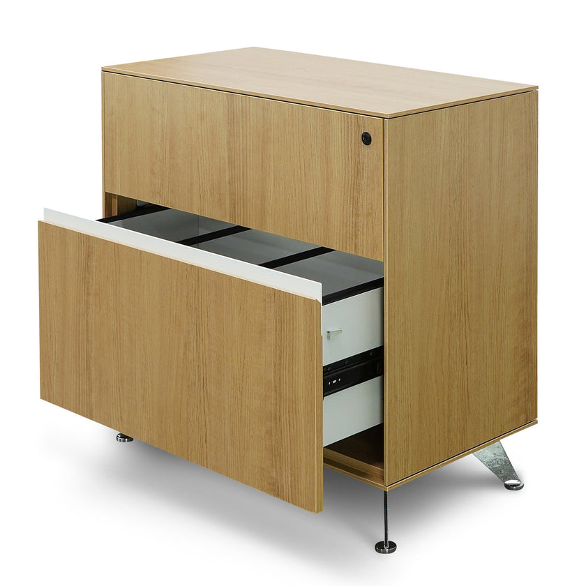 CDT2753-SN 2 Drawer Lateral Filing Cabinet - Natural