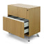 DT2753-SN 2 Drawer Lateral Filing Cabinet - Natural