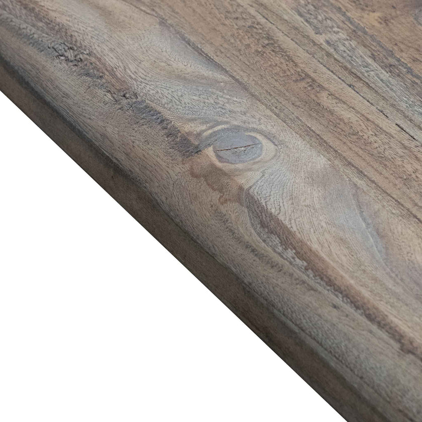 CDT514 3m Reclaimed Elm Dining Table - Rustic Natural