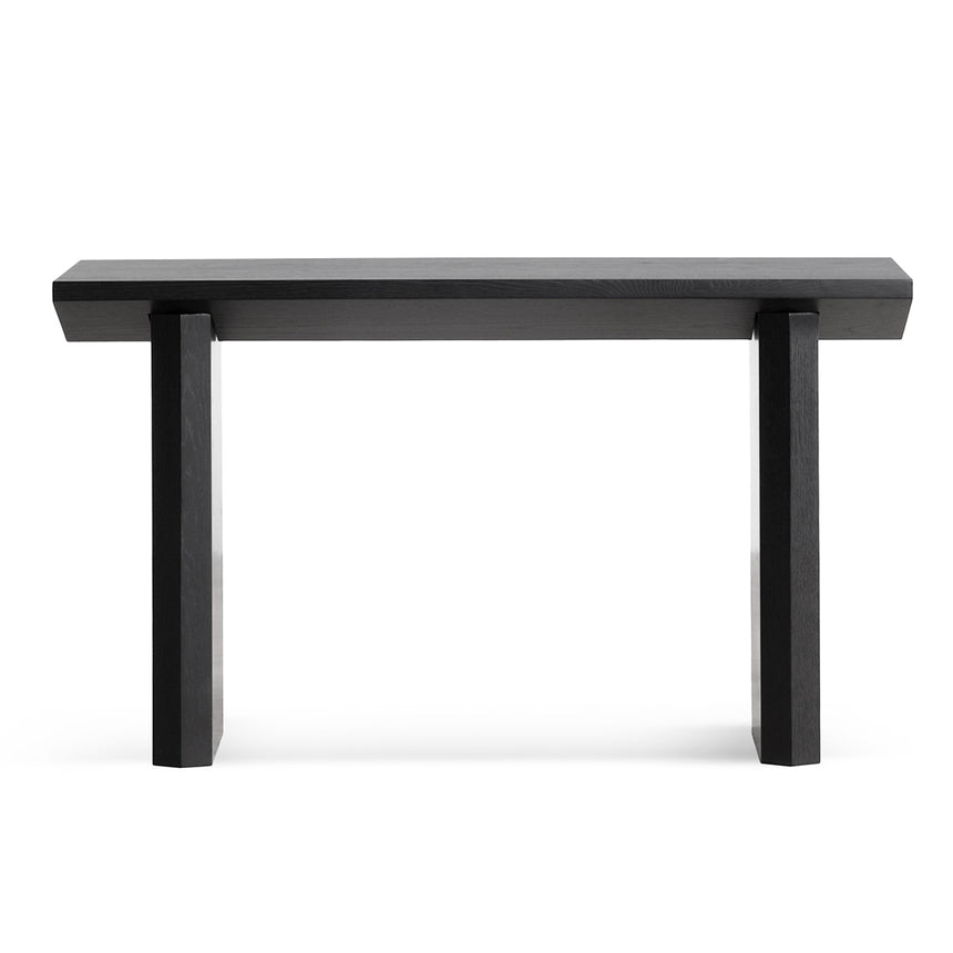 CDT6718-CN 1.4m Oak Console Table - Black