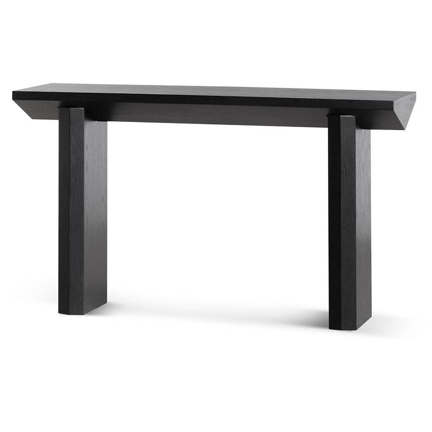 CDT6718-CN 1.4m Oak Console Table - Black