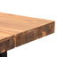 CDT6725-EM 2.1m Dining Table - Natural with Black Leg