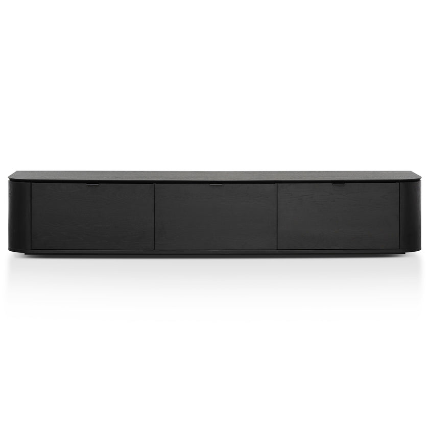 CTV6136-CN 2.4m TV Entertainment Unit - Black Oak