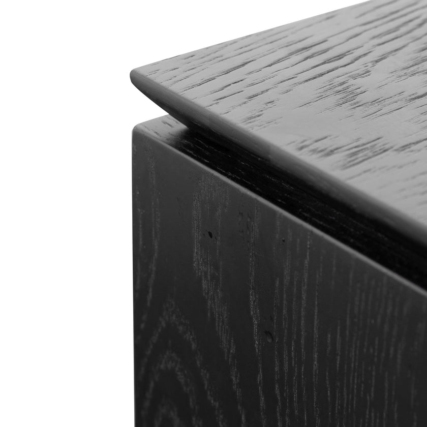 CTV6136-CN 2.4m TV Entertainment Unit - Black Oak