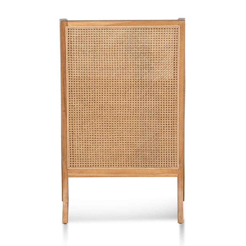 CLC6398-CH Wingback Rattan Armchair - Distress Natural - Sand White