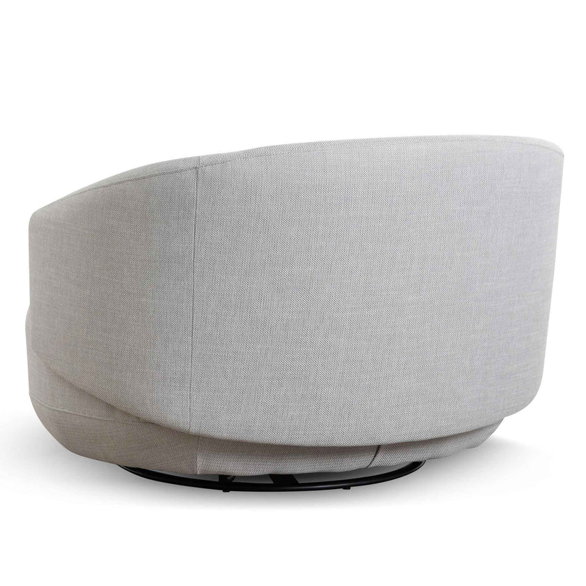 CLC6657-KSO Swivel Armchair - Light Texture Grey