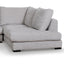 CLC6816-KSO 4 Seater Fabric Right Chaise Sofa - Oyster Beige