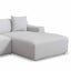 CLC6827-YY 3 Seater Right Chaise Sofa - Passive Grey