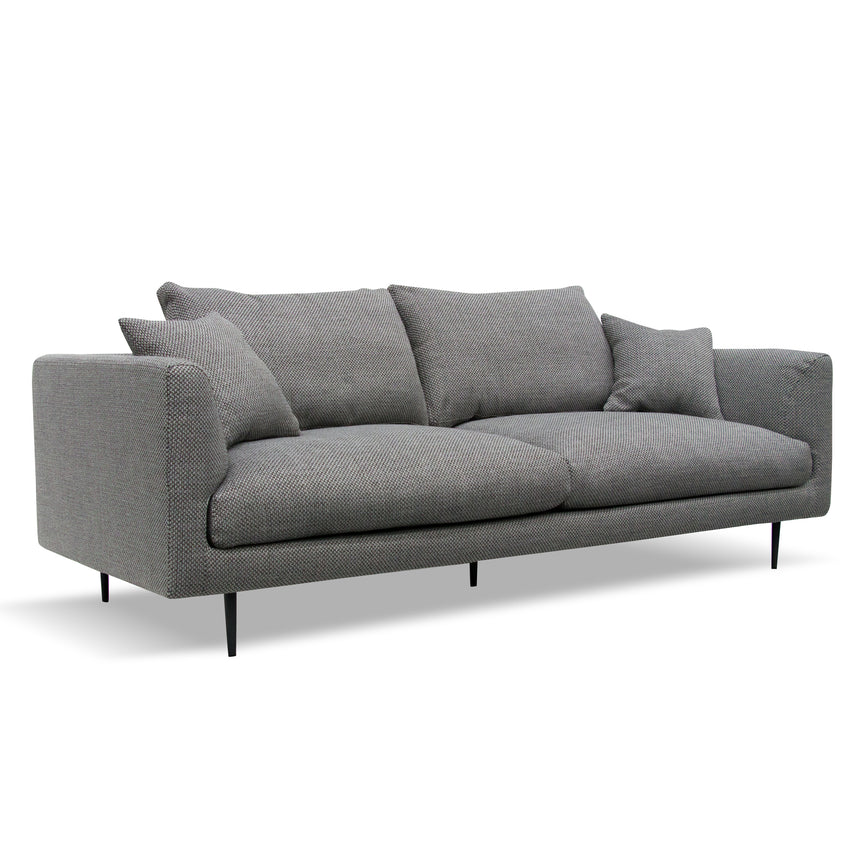 CLC2734-KSO 4 Seater Sofa with Cushion and Pillow - Graphite Grey