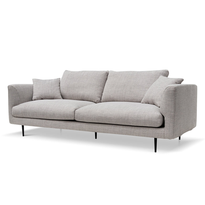 CLC8274-CA 4 Seater Fabric Sofa - Sterling Charcoal