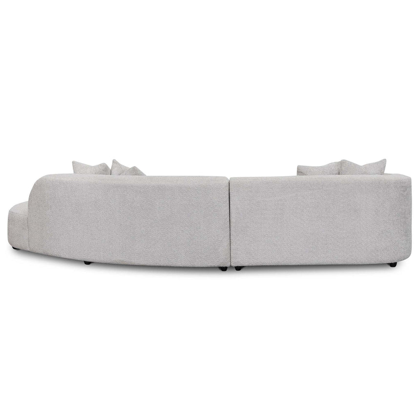 CLC8117-CA Right Chaise Sofa - Light Grey Fleece
