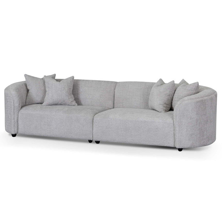 CLC2734-KSO 4 Seater Sofa with Cushion and Pillow - Graphite Grey