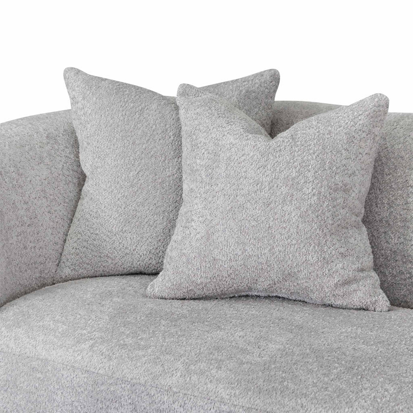CLC8119-CA 4 Seater Sofa - Light Grey Fleece - Last one