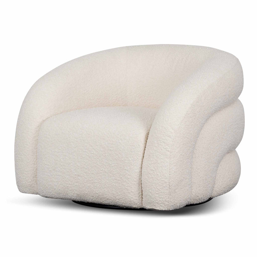 CLC8278-CA Armchair - Ivory White Boucle