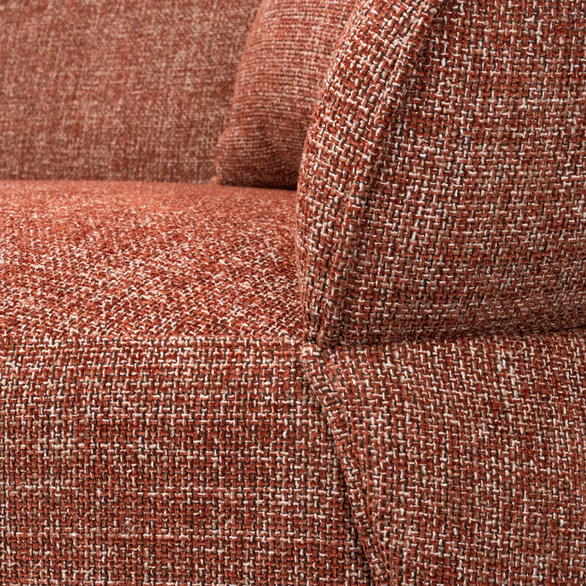 CLC8567-CA 3 Seater Sofa - Moss Rust Orange