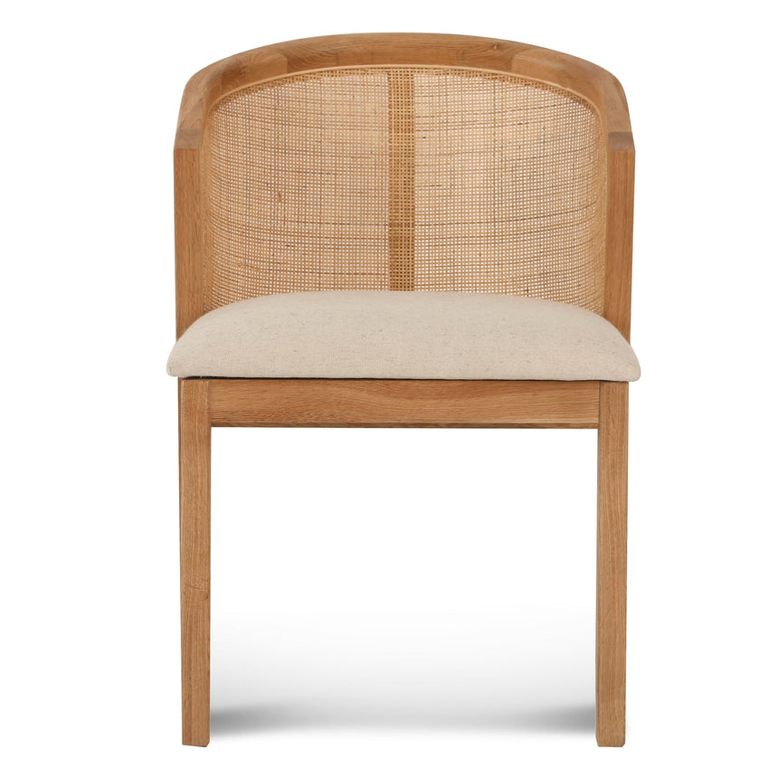 CDC8007-LJ Fabric Dining Chair - Light Beige (Set of 2)