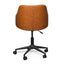 COC6510-LF Office Chair - Vintage Tan with Black Base