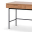 COF8080-KD Home Office Desk - Dark Oak