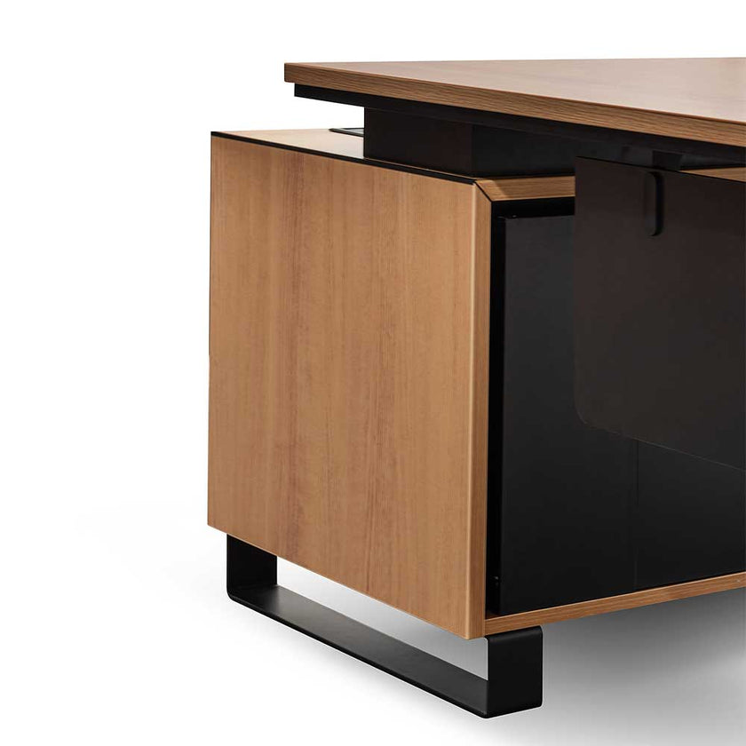 COT6543-SN 2.3m Right Return Office Desk - Natural