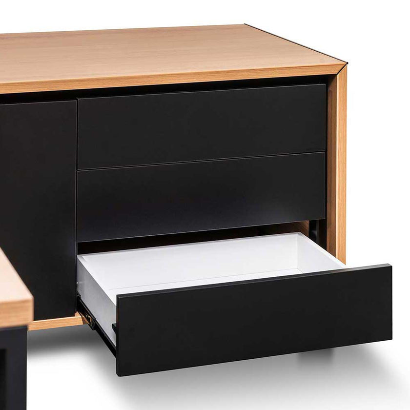 COT6543-SN 2.3m Right Return Office Desk - Natural