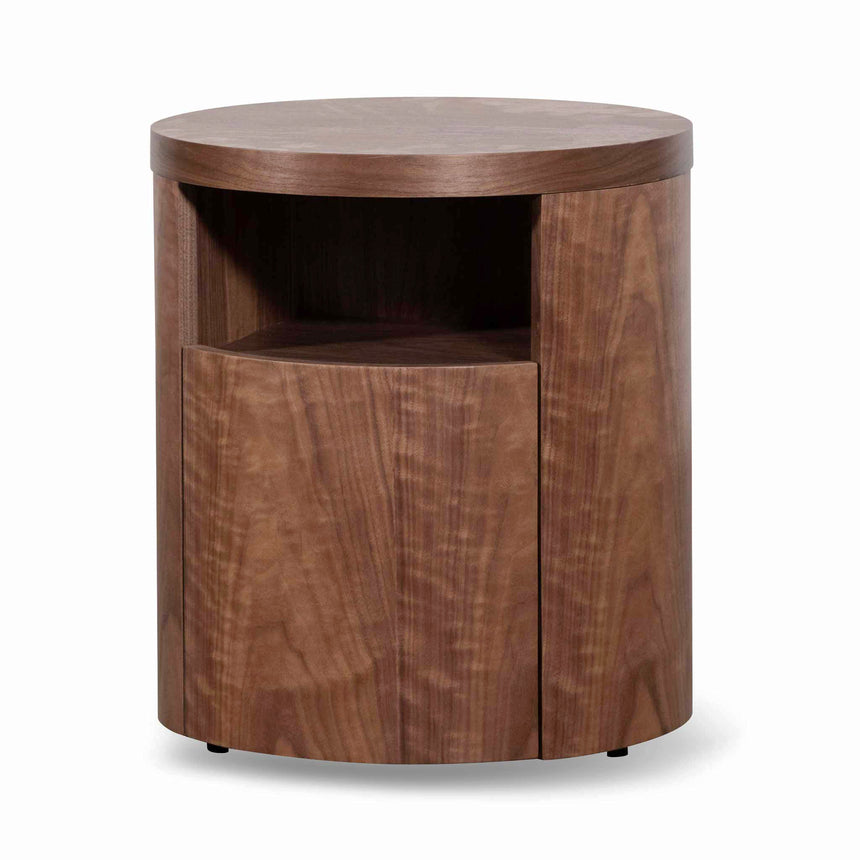 CST8555-CN 46cm Round Bedside Table - Natural