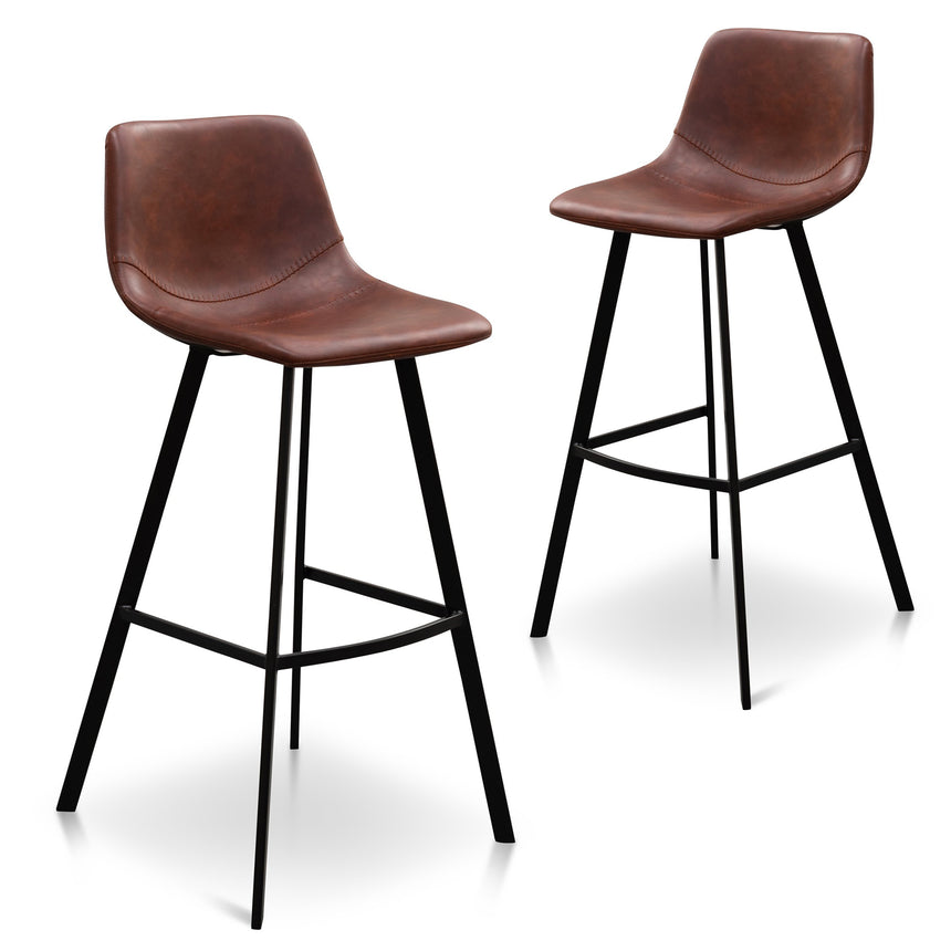 CDC181 Elbow Dining Chair - Dark Brown (Set of 2)