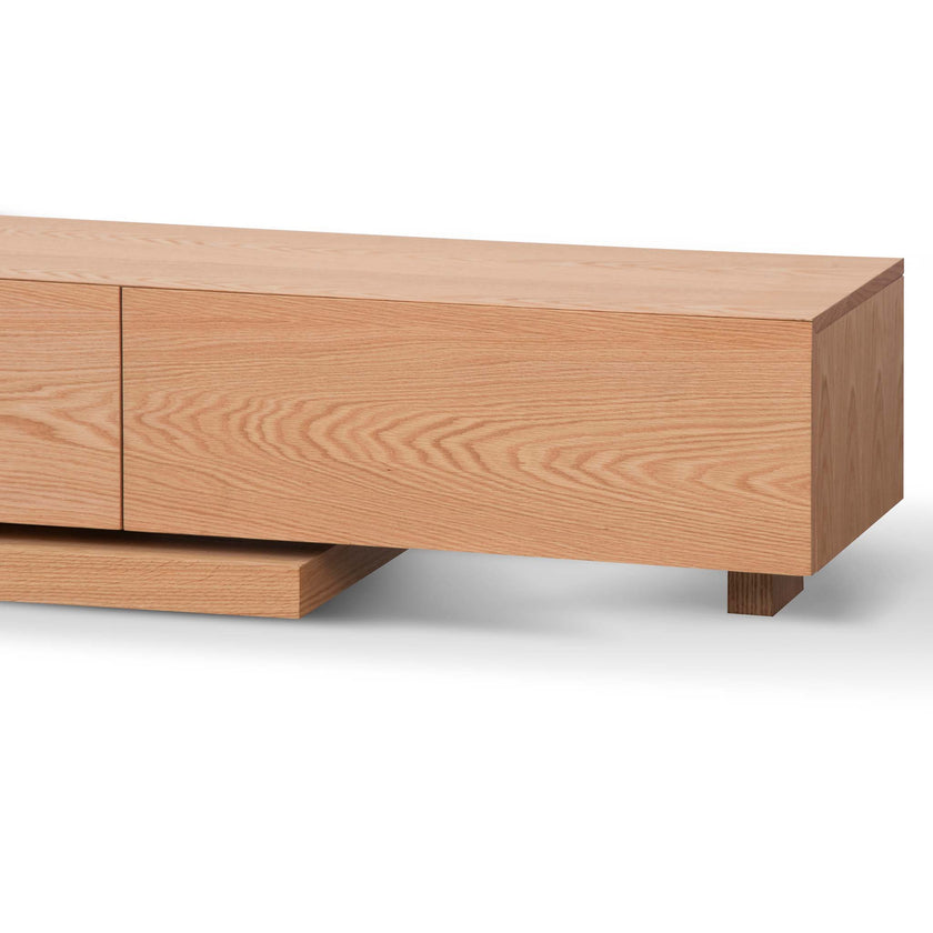 CTV8230-BB Extendable TV Entertainment Unit - Natural