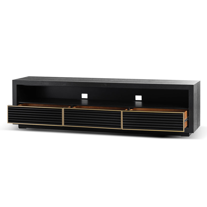 CTV8273-VA 2m TV Entertainment Unit - Textured Espresso Black